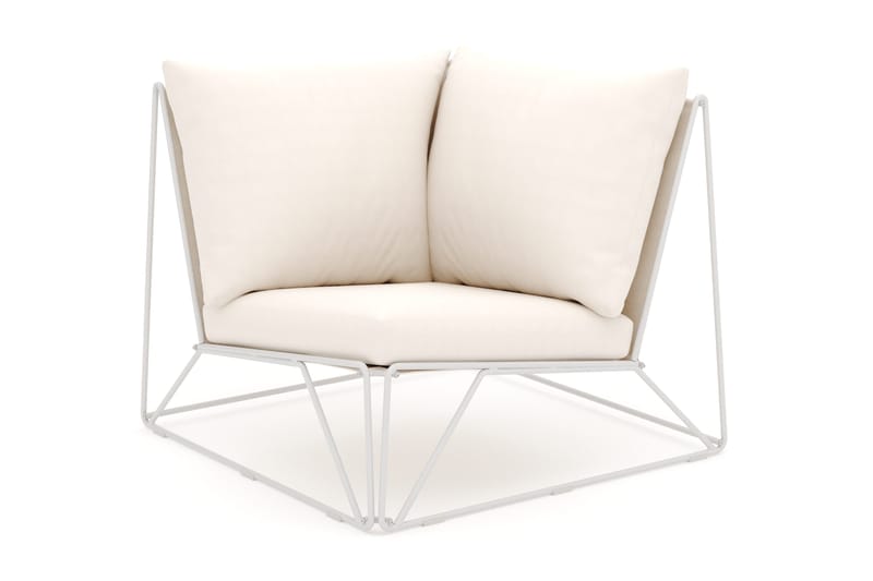 Usteryd Hjørnemodul Udendørs, Beige/Beige