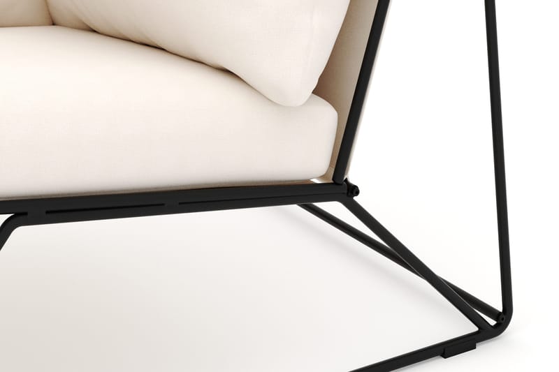 Usteryd Hjørnemodul Udendørs - Sort/Beige - Havemøbler - Loungemøbler - Moduler - Hjørnemodul havesofa