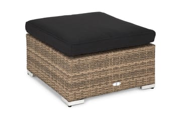 Wisconsin Chaiselong/Bord Polyrattan/Sand - Hillerstorp - Havemøbler - Loungemøbler - Moduler