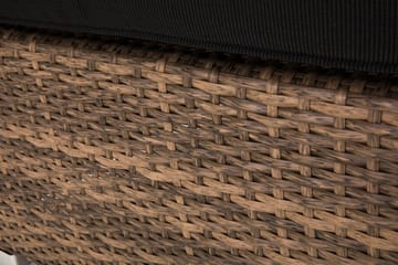 Wisconsin Chaiselong/Bord Polyrattan/Sand - Hillerstorp - Havemøbler - Loungemøbler - Moduler