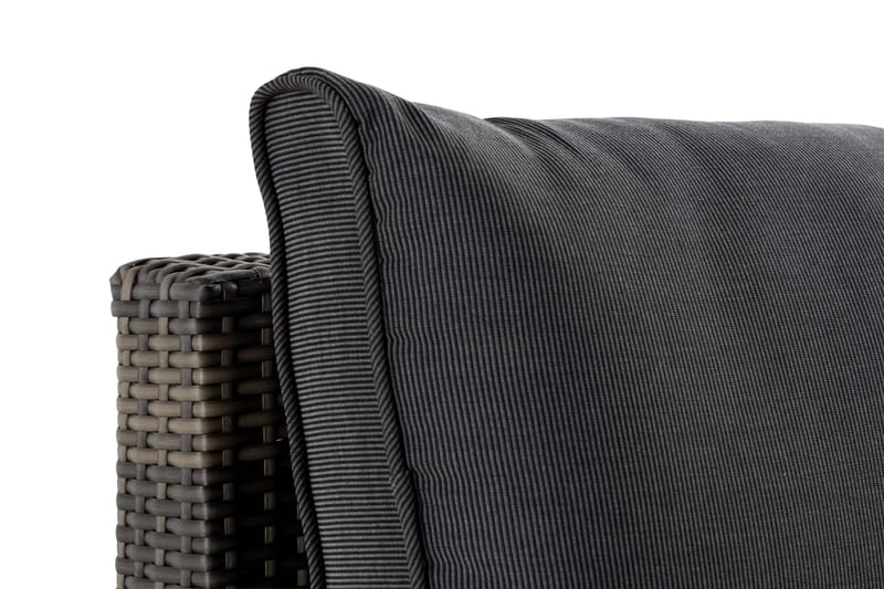 Wisconsin Midtermodul Polyrattan/Grå/Brun - Havemøbler - Loungemøbler - Moduler