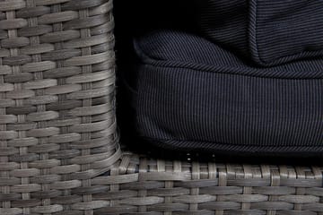 Wisconsin Midtermodul Polyrattan/Grå/Brun - Hillerstorp - Havemøbler - Loungemøbler - Moduler - Midtermodul havesofa