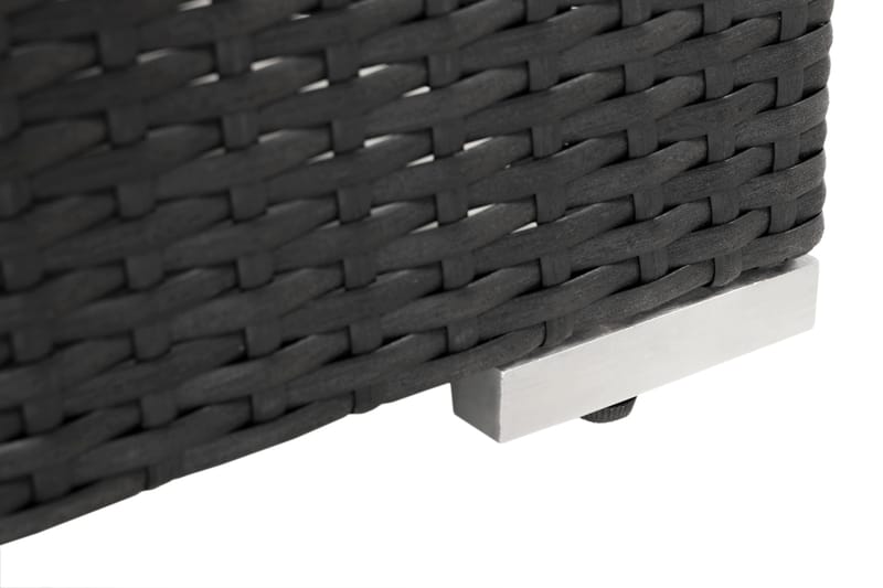 Wisconsin Premium hjørne del sort - Sort - Havemøbler - Loungemøbler - Moduler - Hjørnemodul havesofa