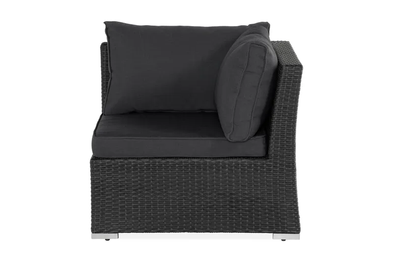 Wisconsin Premium hjørne del sort - Sort - Havemøbler - Loungemøbler - Moduler - Hjørnemodul havesofa