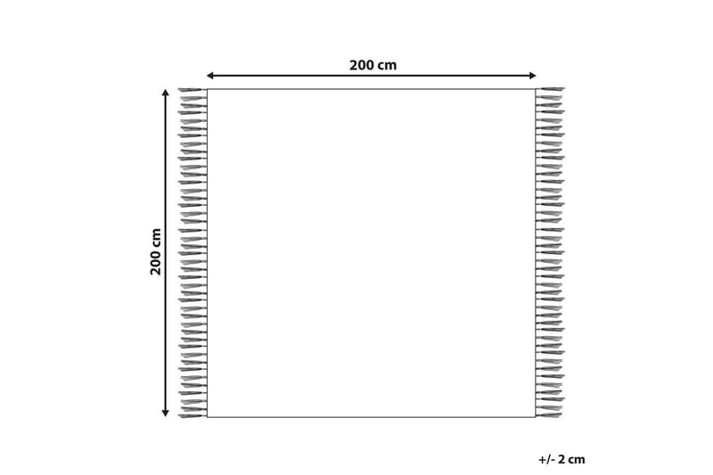 Picnic tæppe Mouza 200x200 cm - 200x200 cm - Havemøbler - Loungemøbler - Betrækpakker loungemøbler