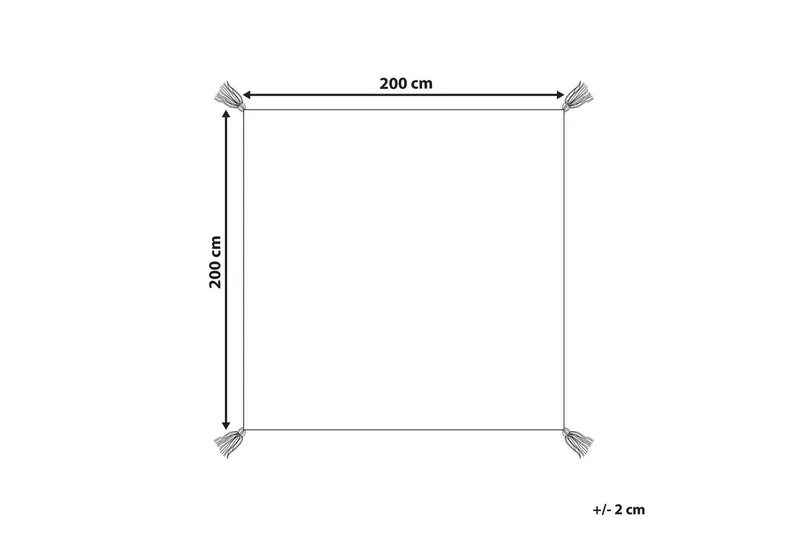 Picnic tæppe Tufki Firkantet - Firkantet - Tekstiler - Pude & plaid - Tæpper & plaider