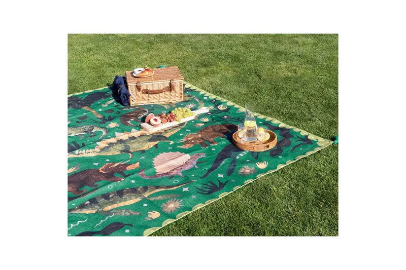 Picnic tæppe Tuziani Firkantet - Firkantet - Tekstiler - Pude & plaid - Tæpper & plaider