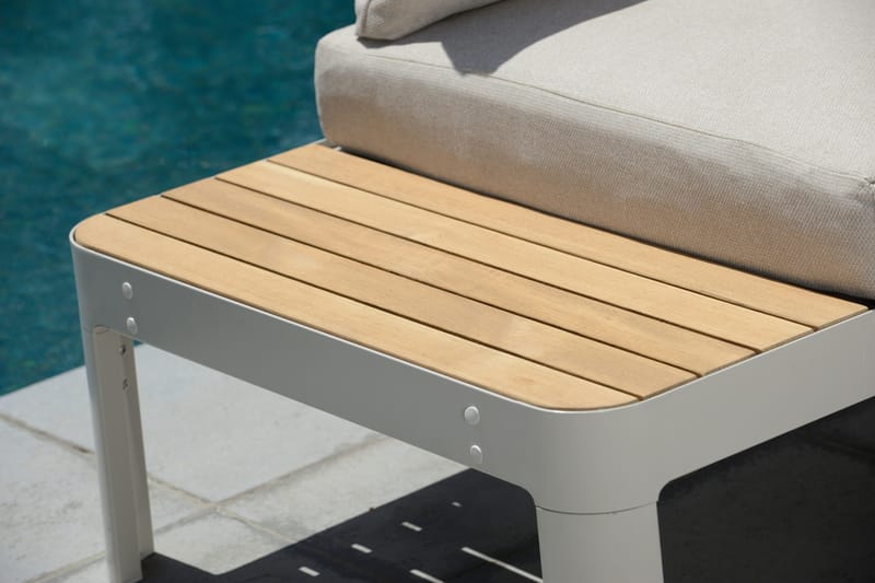 Portals Modul Sæt Udendørs 2× 2-personers sofaer - Koralsand - Havemøbler - Loungemøbler - Sofagrupper udendørs