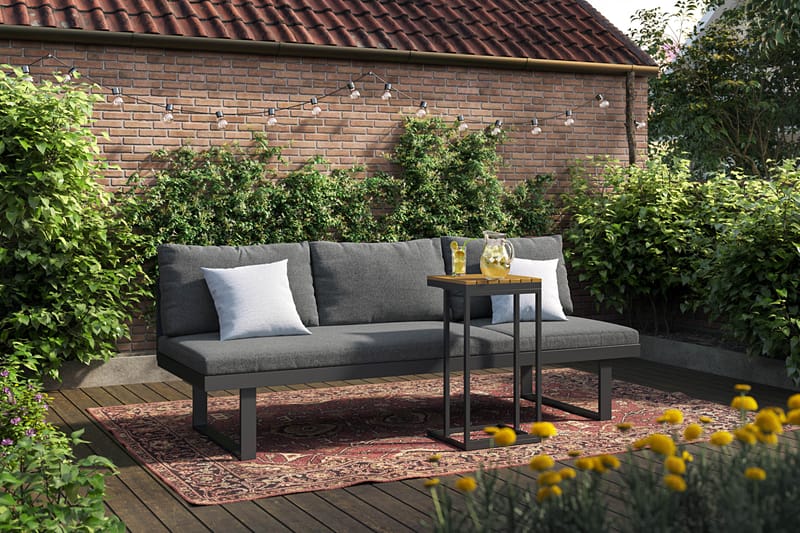 Samira Udendørssofa - Grå - Havemøbler - Loungemøbler - Loungesofaer