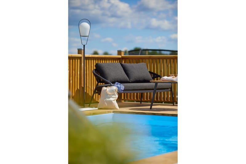 Sofa Hillerstorp Ekeryd Antracitgrå - Havemøbler - Loungemøbler - Loungesofaer