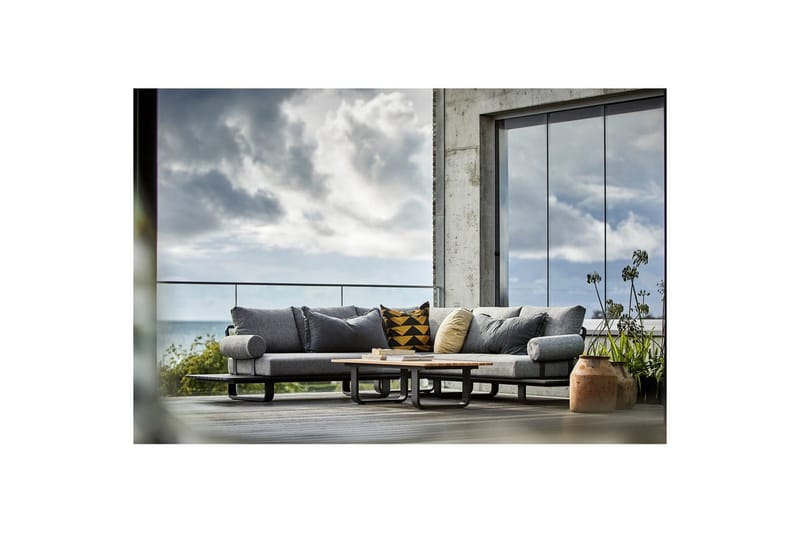 Sofa Hillerstorp Skagenæs Hjørne Grå - Havemøbler - Loungemøbler - Sofagrupper udendørs