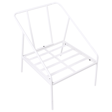 Sofagruppe udendørs med bord 4-personers Ustica - Hvid/Sort - Havemøbler - Loungemøbler - Sofagrupper udendørs