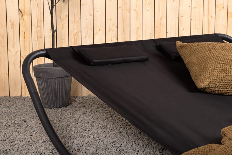 Gordo Solbädd - Sort - Havemøbler - Havestole - Solseng & solvogn