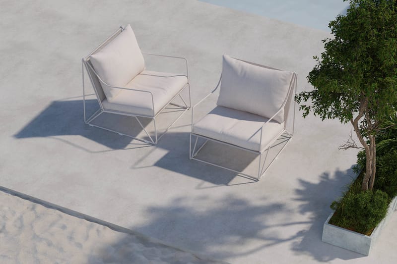 Usteryd 2-personers Loungesofa - Havemøbler - Balkon - Balkonmøbler - Altanbænke