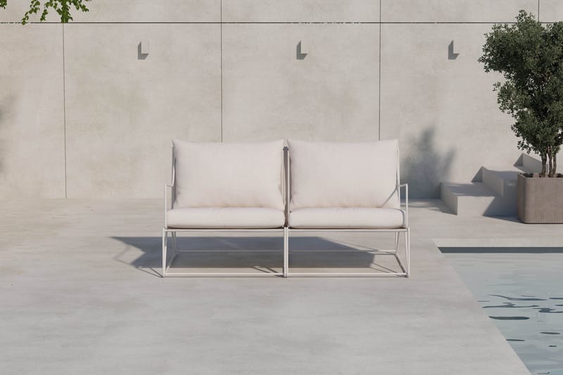 Usteryd 2-personers Loungesofa - Havemøbler - Balkon - Balkonmøbler - Altanbænke