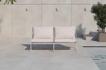 Usteryd 2-personers Loungesofa - Havemøbler - Balkon - Balkonmøbler - Altanbænke
