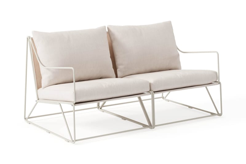 Usteryd 2-personers Loungesofa - Havemøbler - Balkon - Balkonmøbler - Altanbænke