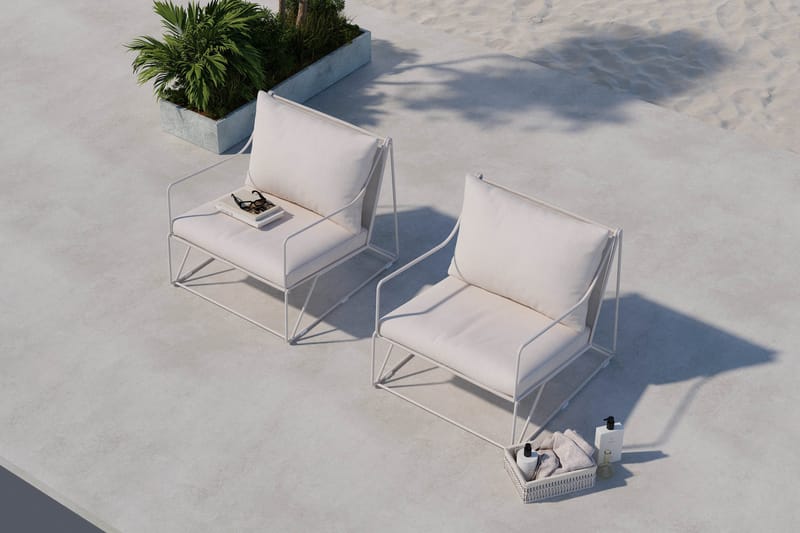 Usteryd 2-personers Loungesofa - Havemøbler - Loungemøbler - Loungesofaer
