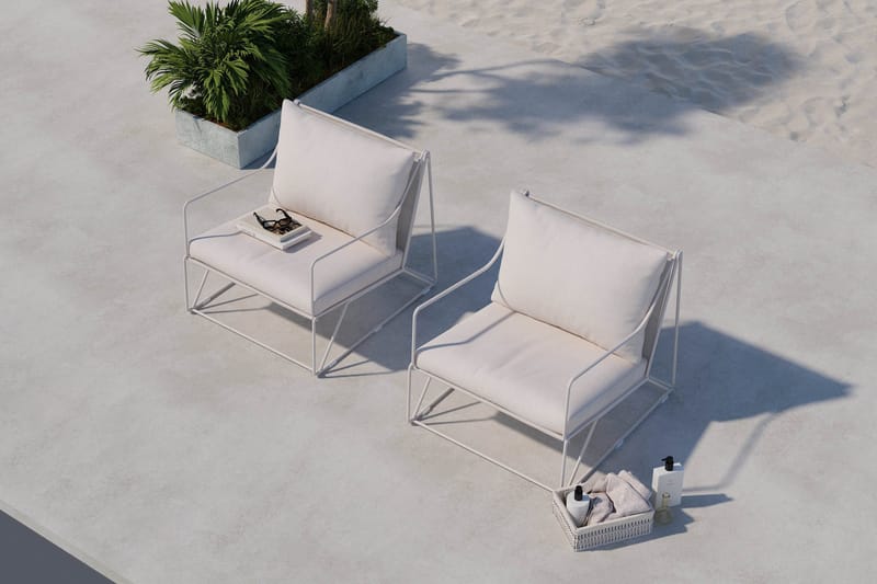 Usteryd 2-personers Loungesofa - Havemøbler - Balkon - Balkonmøbler - Altanbænke