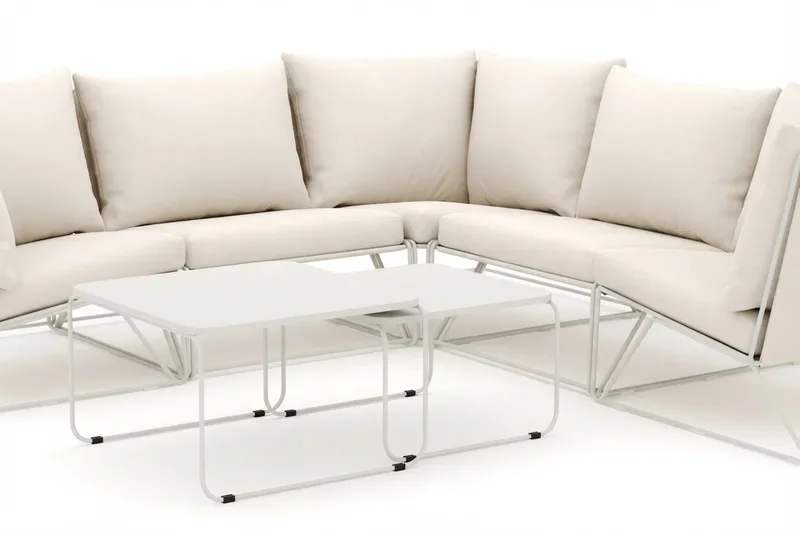 Usteryd udendørs hjørnesofa 5-personers vendbar - Beige/Beige - Have - Udendørs miljø - Altan & terrasse - Altanmøbler