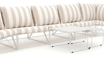 Usteryd udendørs lige 5-personers sofa - Beige/Stribet - Havemøbler - Loungemøbler - Sofagrupper udendørs