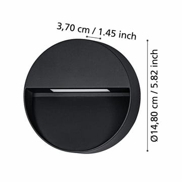 Væglampe Udendørsbelysning Maruggio 150 mm - 15 cm - Have - Udendørs miljø - Entré - Entrébelysning