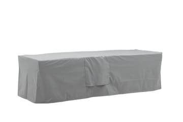 Klas Møbelovertræk til Udendørsbænk 180x50x60 cm - Grå - Havemøbler - Pudeopbevaring & havemøbelovertræk - Betræk havemøbler