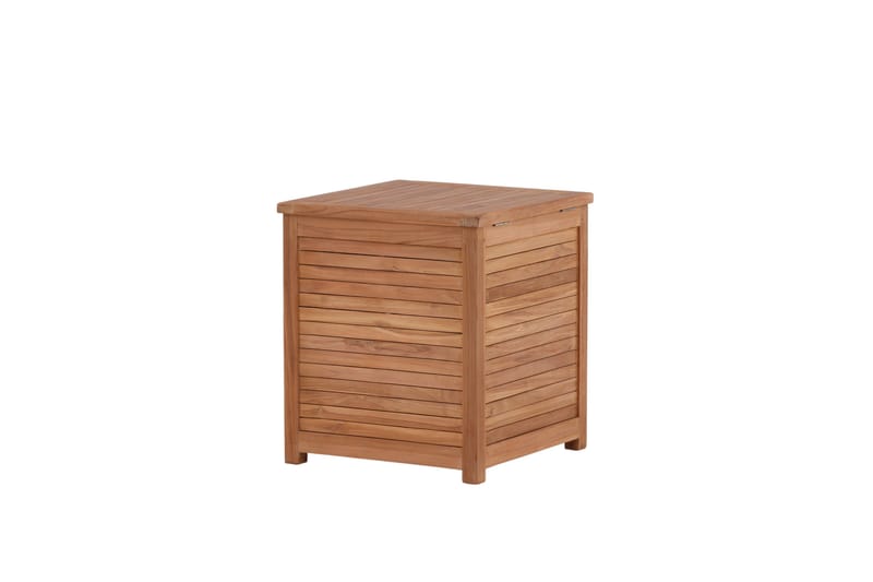 Trento Hyndeboks 53x53 cm - Brun - Havemøbler - Pudeopbevaring & havemøbelovertræk - Hyndeboks