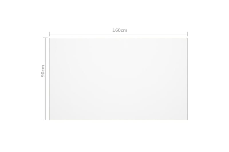 Bordbeskytter 160X90 cm 2 mm Pvc Transparent - Havemøbler - Pudeopbevaring & havemøbelovertræk - Betræk havemøbler