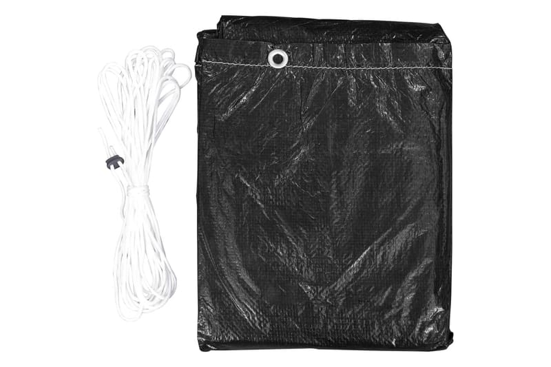 havemøbelovertræk 2 stk. 180x80x125 cm til gasgriller - Sort - Havemøbler - Pudeopbevaring & havemøbelovertræk - Betræk havemøbler
