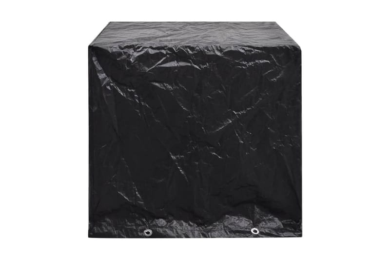 Havemøbelovertræk 8 Snørehuller 122 X 112 X 98 Cm - Sort - Havemøbler - Pudeopbevaring & havemøbelovertræk - Betræk havemøbler