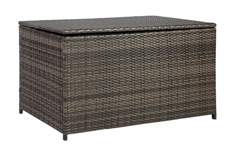 Hyndeboks WICKER 122x52xH62cm brun, undefined