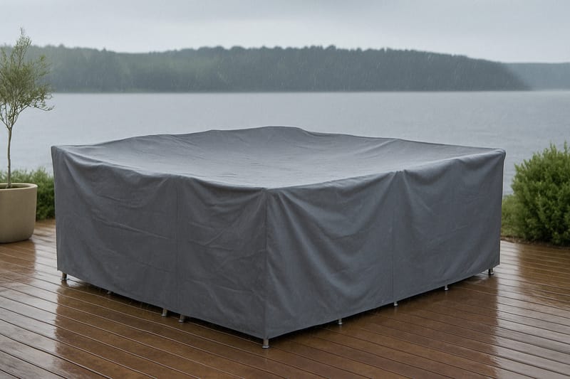 Klas Møbelbeskyttelse 200x86x340 - Grå - Havemøbler - Pudeopbevaring & havemøbelovertræk - Betræk havemøbler