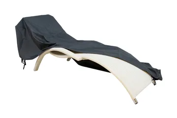 Møbelbeskyttelse 200x65x40 cm Vejrbestandig - Havemøbler - Pudeopbevaring & havemøbelovertræk - Betræk havemøbler