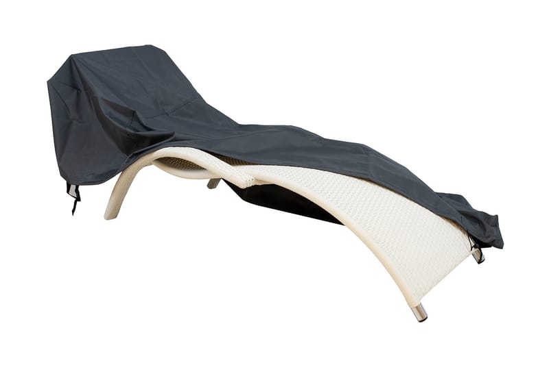 Møbelbeskyttelse 200x65x40 cm Vejrbestandig - Havemøbler - Pudeopbevaring & havemøbelovertræk - Betræk havemøbler