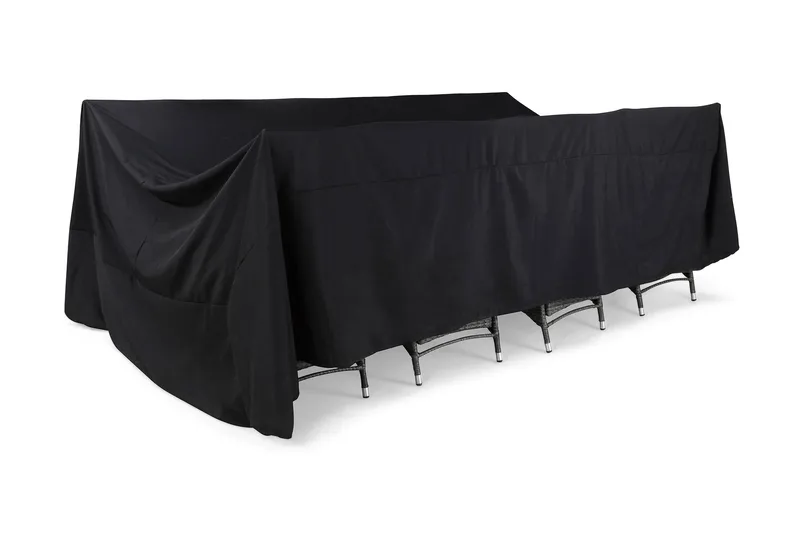 Møbelbeskyttelse 350x255x65 cm, Sort