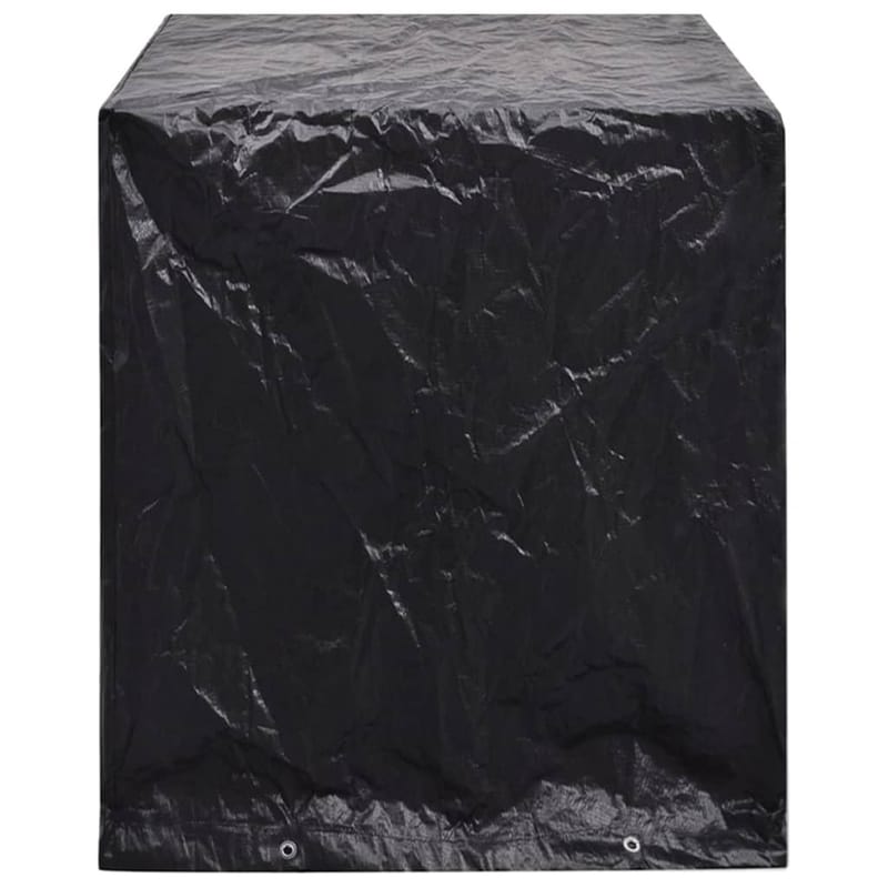 Møbelovertræk Bordtennisbord 8 Snørehuller 160 X 55 X 182 Cm - Sort - Havemøbler - Pudeopbevaring & havemøbelovertræk - Betræk havemøbler
