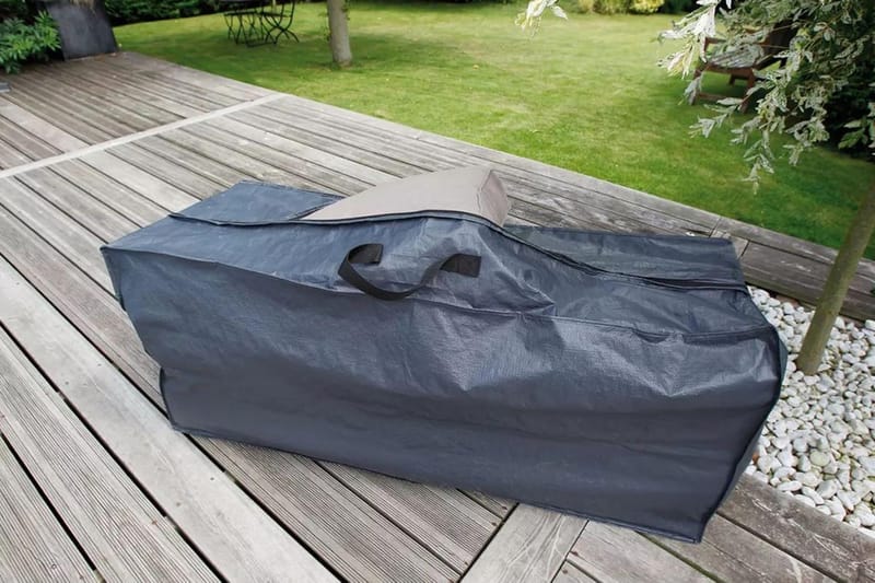 Nature havemøbelovertræk til hynder 128 x 57 x 37 cm - Sort - Havemøbler - Pudeopbevaring & havemøbelovertræk - Betræk havemøbler