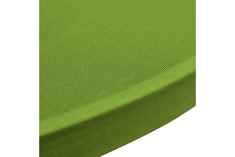 Strækbart bordovertræk 2 stk. 70 cm grøn - Grøn - Betræk havemøbler