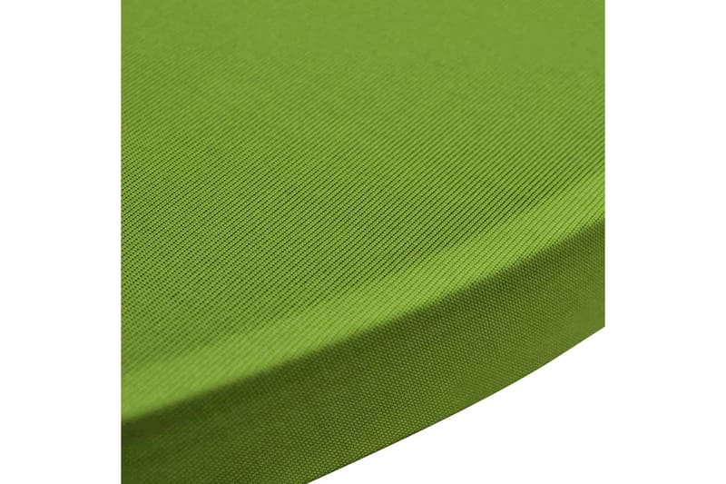 Bordovertræk i stretch 4 stk. 80 cm grøn - Grøn - Betræk havemøbler