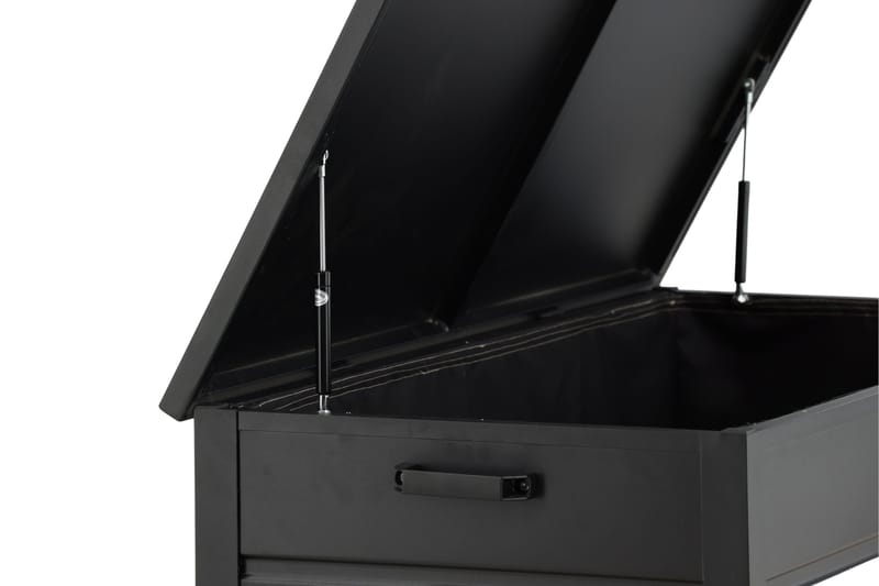 Elsa Hyndeboks 130x60 cm - Sort - Havemøbler - Pudeopbevaring & havemøbelovertræk - Hyndeboks