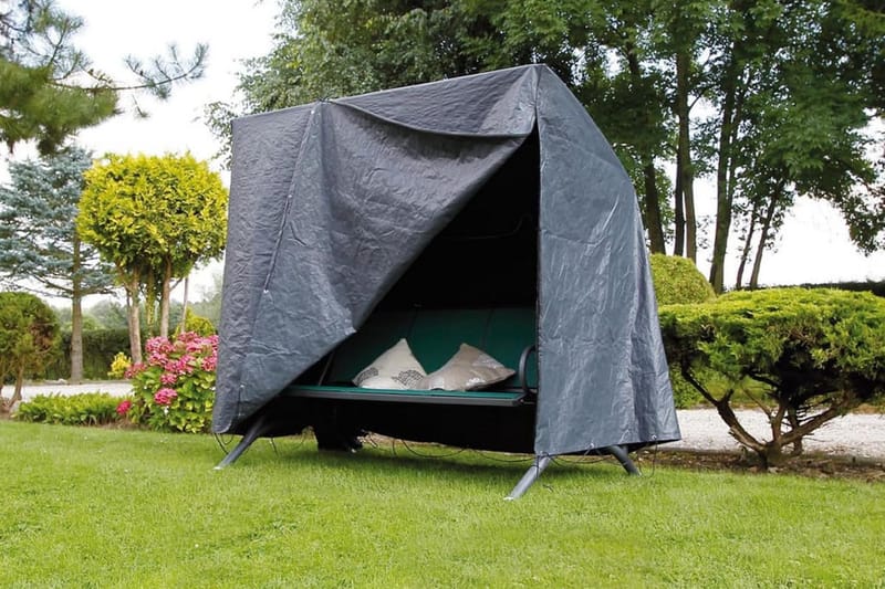 Nature havemøbelovertræk til havegynge 255x170x143 cm - Grå - Havemøbler - Pudeopbevaring & havemøbelovertræk - Hængesofacover