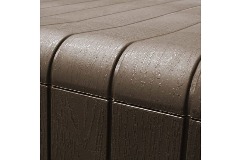 hyndeboks 117x45,5x57,5 cm 270 l brun - Brun - Havemøbler - Pudeopbevaring & havemøbelovertræk - Hyndeboks