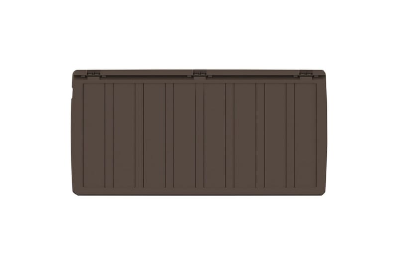 hyndeboks 117x45,5x57,5 cm 270 l brun - Brun - Havemøbler - Pudeopbevaring & havemøbelovertræk - Hyndeboks