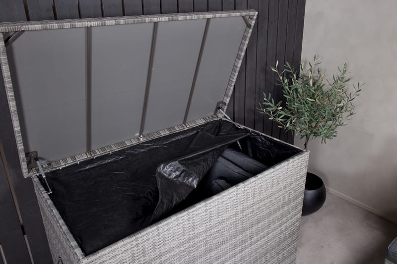 Amazon Hyndeboks 150x90x100.5 - Grå - Havemøbler - Pudeopbevaring & havemøbelovertræk - Hyndeboks