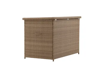 Amazon Hyndeboks 150x90x100.5 - Natur - Havemøbler - Pudeopbevaring & havemøbelovertræk - Hyndeboks