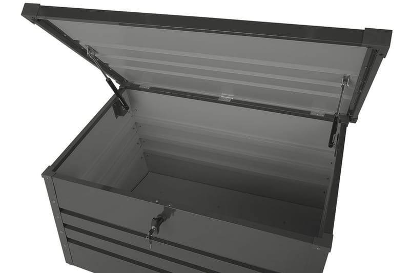 Cebrosa Hyndeboks 61 | 100 | 62 cm - Grå - Havemøbler - Pudeopbevaring & havemøbelovertræk - Hyndeboks