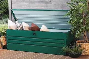 Cebrosa pudebox 165 cm - Grøn - Havemøbler - Pudeopbevaring & havemøbelovertræk - Hyndeboks