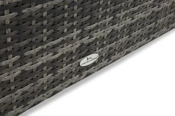 Gigant vandtæt hyndeboks XL til udendørs brug – Opbevaringskasse i polyrattan (B150xD90xH101 cm) - Grå - Havemøbler - Pudeopbevaring & havemøbelovertræk - Hyndeboks