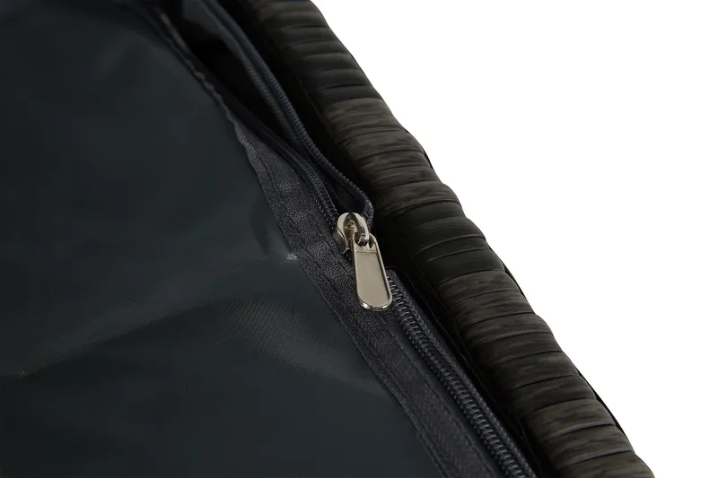 Gigant vandtæt hyndeboks XL til udendørs brug – Opbevaringskasse i polyrattan (B150xD90xH101 cm) - Grå - Havemøbler - Pudeopbevaring & havemøbelovertræk - Hyndeboks